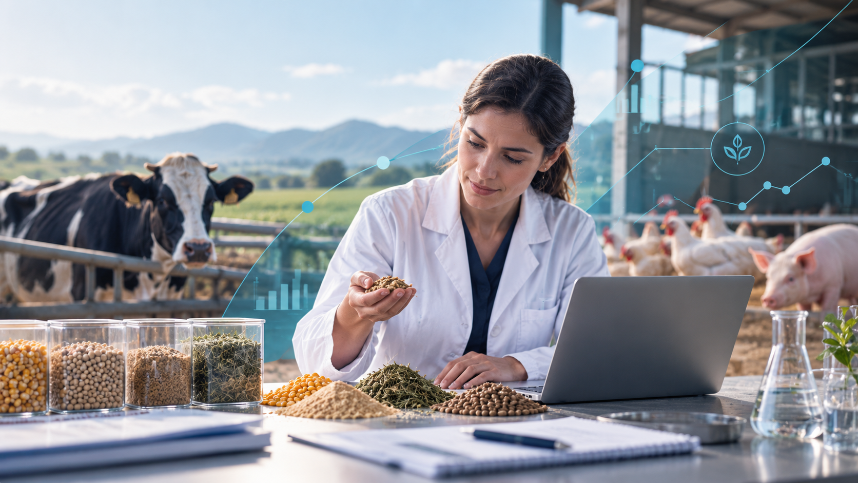 Nutrición animal, ciencia y tecnología en Uywa