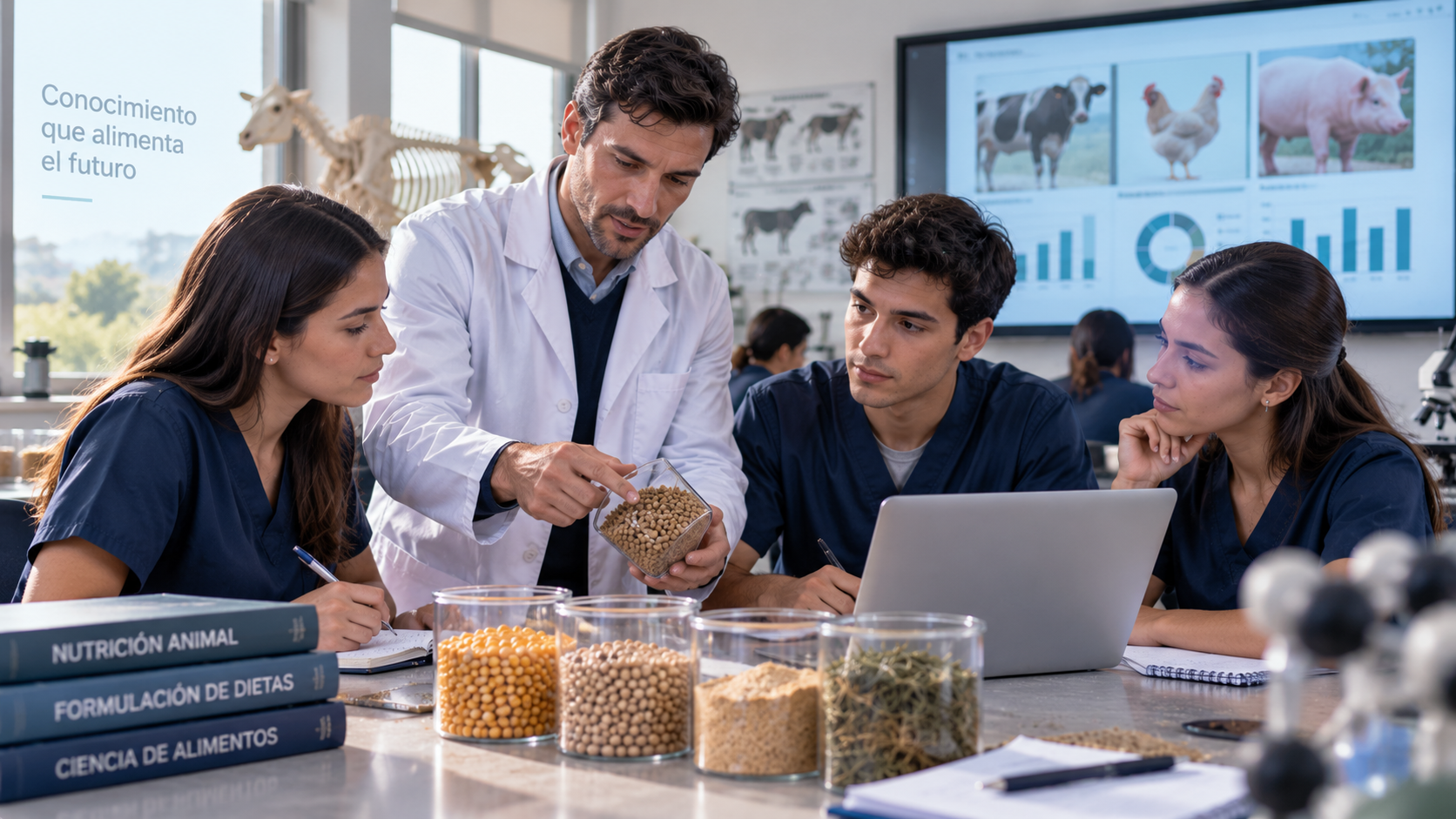Formación académica en nutrición animal con herramientas digitales Uywa
